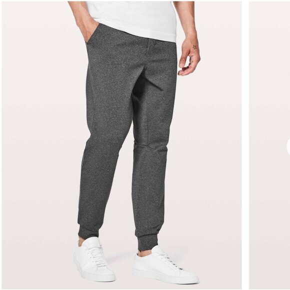Lululemon Intent Jogger *30" Heathered Black gray sweatpants Pants m medium - Picture 1 of 6